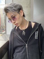 リップスヘアー 銀座(LIPPS hair) シルバーかきあげリバース