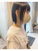 salon ao　パツっとボブ×インナーカラー