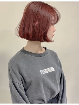 ナループロア ルームー(Nalu pu loa ROOMOO) ゆるまきタッセルカット/タッセルカット/タンバルモリ/韓国ボブ