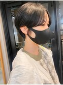 前下がりマッシュショート大人可愛い20代30代表参道