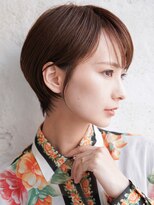 カライング(ing)&nbsp;ショートカット×ひし形ショートボブ×前髪あり20代30代40代 s03