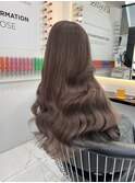 グレージュヘアー
