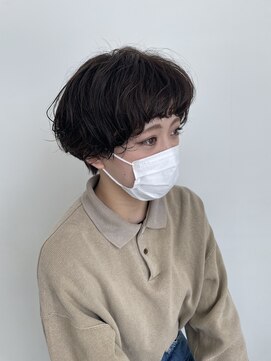 カットアンドトータルビューティ ヴァンキャトル(Cut&Total Beauty VINGT QUATRE) ゆるふわマッシュパーマ