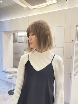 アナ ラーナ(Anna Lanna) 柔らかミルクティーベージュ