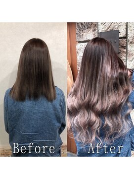 あるじゃんすー 名古屋店 シルキーグレージュ#シールエクステ#インナーハイライト#名古屋