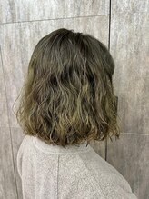 ミック ヘアアンドメイク アップ 駒込店(miq Hair&Make up) オリーブボブパーマ