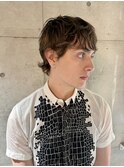 MEN’S HAIR/サーフカール/刈り上げセンターパート/銀座