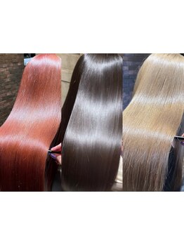 他サロンでは満足できなかった方にこそオススメしたいホンモノの髪質改善。艶としなやかさ溢れる美髪へ