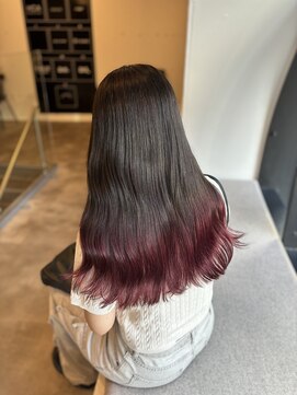 アオ(ao.) ピンクラベンダーのグラデーション