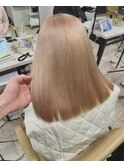 ミルキーベージュハイトーンダブルカラー成増