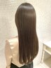 【＊自然な美髪縮毛矯正＊】カット＋縮毛矯正+Aujuaトリートメント￥17550