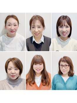 スリールクロレ(Sourirecolore)の写真/女性目線のご提案と、お客様に寄り添った丁寧なカウンセリング◎<長岡京>髪質改善/白髪染め/縮毛矯正も◎