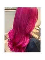 ランソ(RUNSO)&nbsp;ワンレン×ピンクヴァイオレットカラー