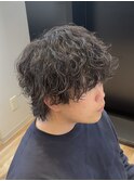 波巻きスパイラル/メンズウルフ/骨格補正