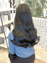ルーム 郡山店(ROOM)&nbsp;うる艶♪ブルーブラック×髪質改善トリートメント