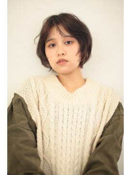 アンド(AND) くせ毛ショート パーマ ベージュ 代官山 中目黒 恵比寿