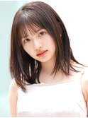 【F】似合わせかわいい大人小顔顔周り透明感カラー