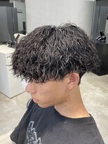エデアンルクラ 下通(EDEAN Leclat)&nbsp;熊本メンズパーマ 波巻き ツイスパ マッシュ MEN'S HAIR