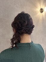 ヘアーサロン 二階堂(hair salon 二階堂)&nbsp;サイド寄せシニヨン