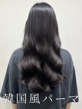 アミー 銀座(Ammy) #韓国風パーマ #コテ巻き風パーマ #ロングパーマ #パーマ