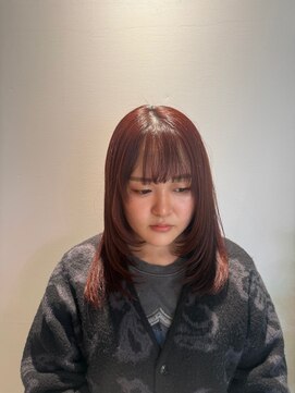 デバイス バイ フレイムス 越谷(DEVICE by Frames) 顔周りレイヤー　暖色カラー