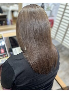 ラウラアンドロー(LAURA&RO) ミルクティーベージュダブルカラーインナーカラーケアブリーチ