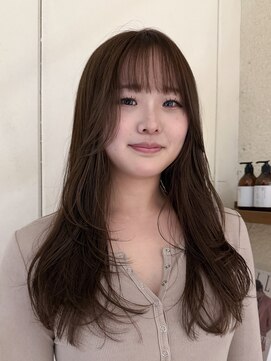 マッシュ 北堀江(MASHU) レイヤーカット/透明感カラー/ブラウンカラー