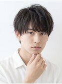 ナチュラル束感 マッシュショート