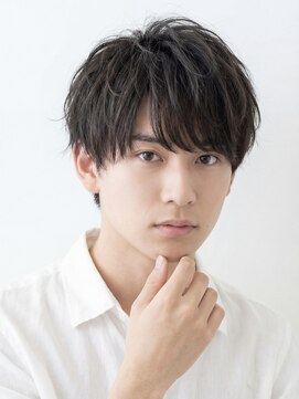 ナチュラル束感 マッシュショート