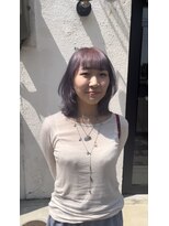 ヘアーデザイン アルエ(HAIR×design ARUE)&nbsp;レイヤーカット×ハイトーンデザインカラー