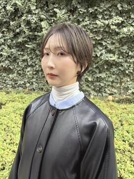 ジアン バイ ミルボン NU茶屋町+(GIEN by milbon) イメチェン/前髪シースルーショート/田中俊成