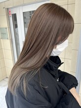 サンク(thank)&nbsp;イヤリングカラー×オリーブブラウン