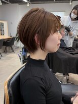 トト 船橋店(toto.)&nbsp;前髪顔周りカットピンクベージュアンブレラカラーイメチェン船橋