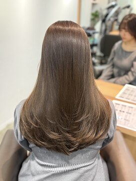 イヴォーク トーキョー(EVOKE TOKYO) ロングレイヤーカット/レイヤーカット/フェイスレイヤー/表参道