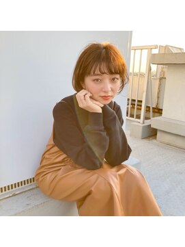 アッシュ 瑞江店(Ash) 髪質改善/大人かわいいショート/くびれヘア/透け感カラー