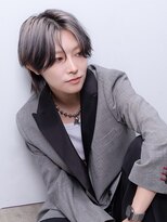 ウーズ ハラジュク(Ooze.HARAJUKU) ハッシュカットグレージュデザインカラーツートーンカラー原宿
