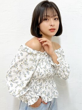 エミュー 上大岡店(emue) ハッシュカット/グレージュ/デザインカラー/上大岡駅
