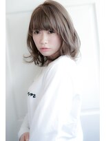 エイト プラット 渋谷2号店(EIGHT plat) 【EIGHT plat渋谷】透明感×耳かけで超絶可愛いミディアムボブ