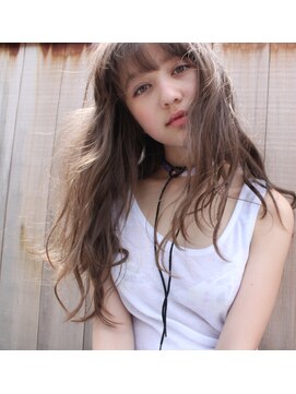 ソルトウォーター(SALT WATER) susaki【外国人風Wカラー】グレージュ