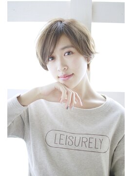 ポルトアズール(porteazur) 外はねニュアンスショート