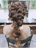 ラプンツェルヘアセット