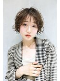 ニュアンスカールショート_厚めバングローライト_56643