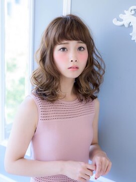 マーブルトウキョウネオリーブ(marbles tokyo neolive) 《MARBLES三茶》こなれgirl☆ベビーバングウェーブ