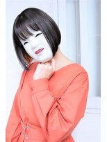 コマ(coma) 【coma中野】インナーカラー丸みショートボブ
