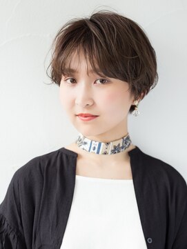 アッシュ 中目黒店(Ash) マッシュショート×センターパート