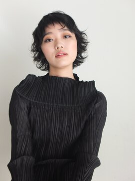 リーケ(Liike) マッシュウルフスタイル/黒髪カタログ/ココアベージュ/代官山駅