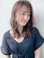 [K-two青山]イルミナカラー/ベージュ系カラー/抜け感ヘア/カール