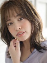 アビエクレール 河内花園(abije claire) 上品なレイヤーミディ★20代30代50代 髪質改善