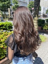 ヘアメイク ポルテ(HAIR MAKE PORTE)&nbsp;ベージュ × レイヤースタイル