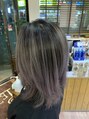 テトラ ヘアー(TETRA hair)&nbsp;一度はチャレンジしたい！グレーバレイヤージュ♪